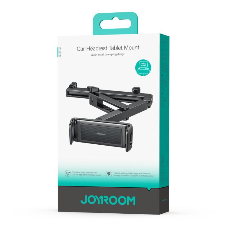 JOYROOM JR-ZS433 Car Headrest Phone & Tablet Holder(Black) - Universal Car Holders by JOYROOM | Online Shopping UK | buy2fix