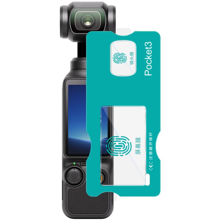 For DJI Osmo Pocket 3 imak Tempered Glass Film with Camera Lens Film, Self-positioning Version - Protective Film & Stickers by imak | Online Shopping UK | buy2fix