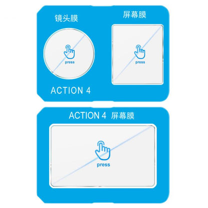 For DJI Osmo Action 4 imak Tempered Glass Film with Camera Lens Film, Self-positioning Version - Protective Film & Stickers by imak | Online Shopping UK | buy2fix