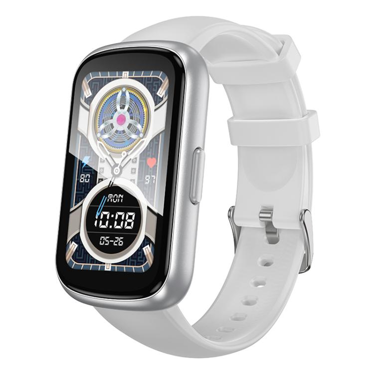 hoco Y25 1.47 inch Screen IP68 Waterproof Smart Sports Watch(Silver) - Smart Watches by hoco | Online Shopping UK | buy2fix