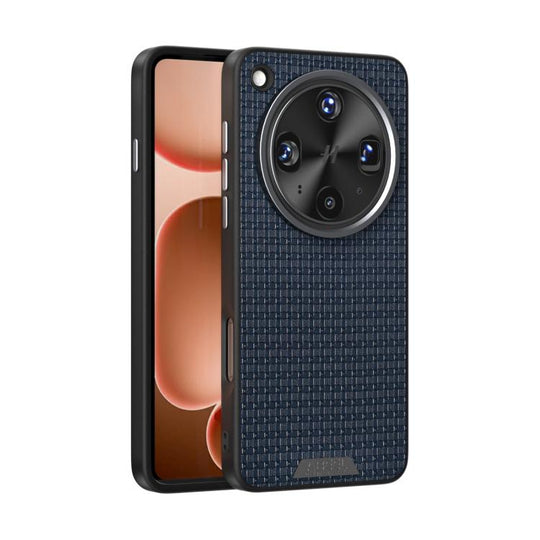 For OPPO Find X8 Ultra ABEEL Ruyi Pattern 6D Micro Relief MagSafe Leather Phone Case(Blue)