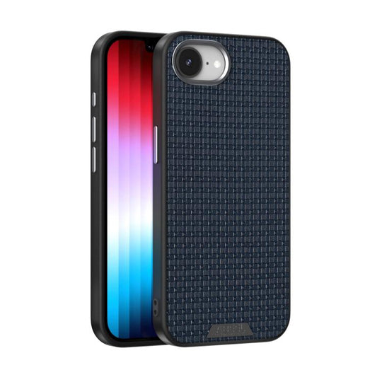For iPhone 17e / 16e ABEEL Ruyi Pattern 6D Micro Relief MagSafe Leather Phone Case(Blue)