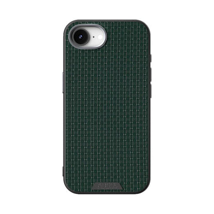 For iPhone 16e ABEEL Ruyi Pattern 6D Micro Relief MagSafe Leather Phone Case(Green) - iPhone 16e Cases by buy2fix | Online Shopping UK | buy2fix