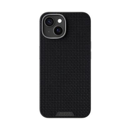 For iPhone 13 ABEEL Ruyi Pattern 6D Micro Relief MagSafe Leather Phone Case(Black) - iPhone 13 Cases by buy2fix | Online Shopping UK | buy2fix