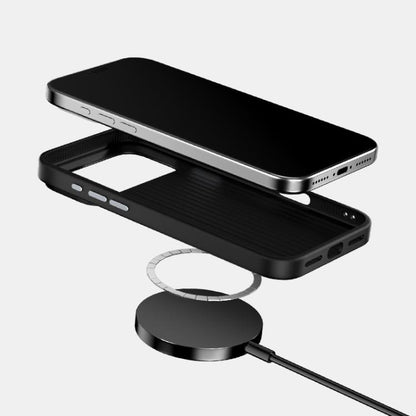 For iPhone Air ABEEL Ruyi Pattern 6D Micro Relief MagSafe Leather Phone Case(Black) - iPhone Air Cases by buy2fix | Online Shopping UK | buy2fix