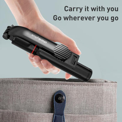 Lenovo Thinkplus Premium Aluminum Alloy Bluetooth Selfie Stick, 1.1m(Black) - Selfie Sticks by Lenovo | Online Shopping UK | buy2fix