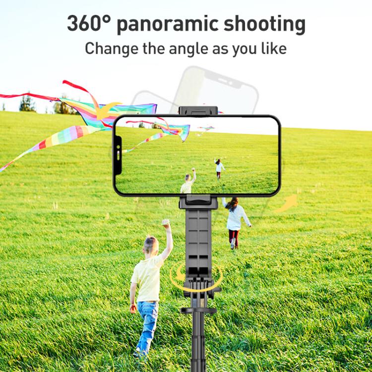 Lenovo Thinkplus Premium Aluminum Alloy Bluetooth Selfie Stick, 1.1m(Black) - Selfie Sticks by Lenovo | Online Shopping UK | buy2fix