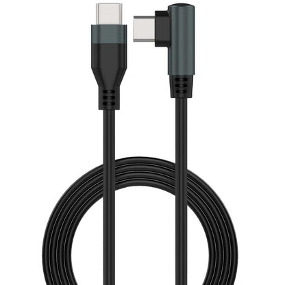 For Sonos Roam 2 Side Bend Speaker Charging Cable, Length: 1m(Black) - Other Accessories by buy2fix | Online Shopping UK | buy2fix