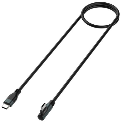 For Sonos Roam 2 Side Bend Speaker Charging Cable, Length: 1m(Black) - Other Accessories by buy2fix | Online Shopping UK | buy2fix