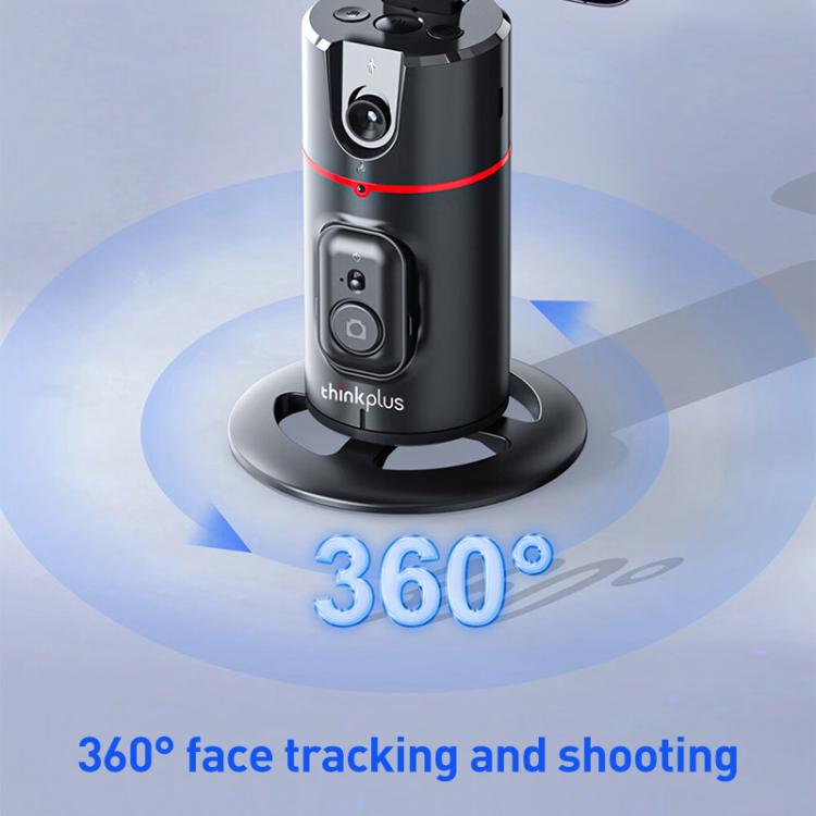 Lenovo Thinkplus H1A 360 Degree Face Recognition Smart AI Tracking Gimbal(Black) - Tripod Heads by Lenovo | Online Shopping UK | buy2fix