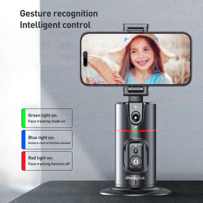 Lenovo Thinkplus H1A 360 Degree Face Recognition Smart AI Tracking Gimbal(Black) - Tripod Heads by Lenovo | Online Shopping UK | buy2fix
