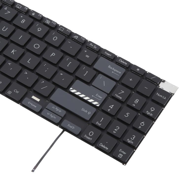 US Version Backlit Laptop Keyboard for Asus Vivobook Pro 15X OLED K6501 M6501(Black) - Replacement Keyboards by buy2fix | Online Shopping UK | buy2fix