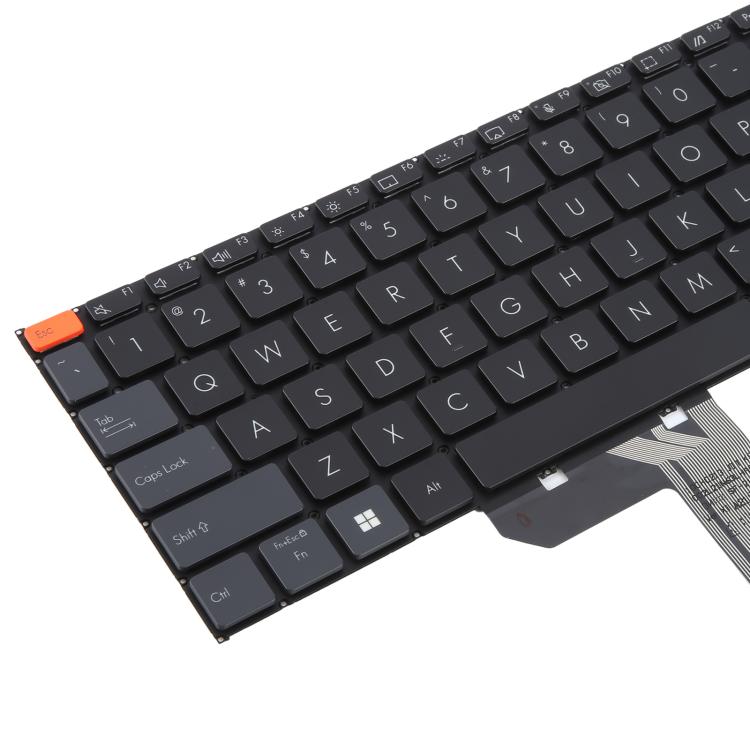 US Version Backlit Laptop Keyboard for Asus Vivobook Pro 15X OLED K6501 M6501(Black) - Replacement Keyboards by buy2fix | Online Shopping UK | buy2fix