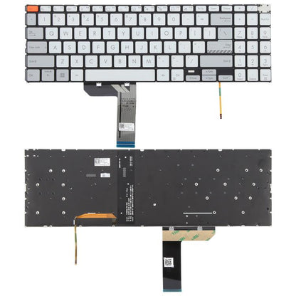 US Version Backlit Laptop Keyboard for Asus Vivobook Pro 15X OLED K6501 M6501(White) - Replacement Keyboards by buy2fix | Online Shopping UK | buy2fix