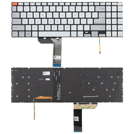 US Version Backlit Laptop Keyboard for Asus Vivobook Pro 15X OLED K6501 M6501(White) - Replacement Keyboards by buy2fix | Online Shopping UK | buy2fix