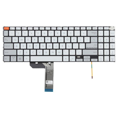 US Version Backlit Laptop Keyboard for Asus Vivobook Pro 15X OLED K6501 M6501(White) - Replacement Keyboards by buy2fix | Online Shopping UK | buy2fix