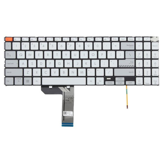 US Version Backlit Laptop Keyboard for Asus Vivobook Pro 15X OLED K6501 M6501(White) - Replacement Keyboards by buy2fix | Online Shopping UK | buy2fix