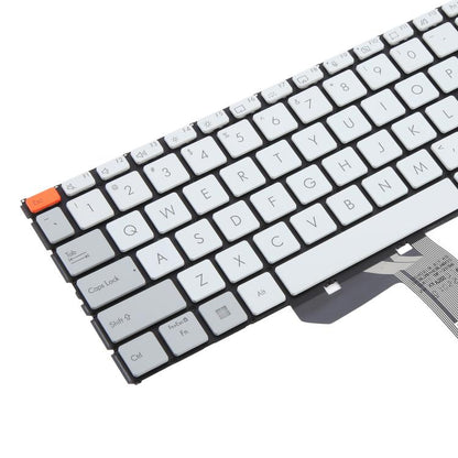 US Version Backlit Laptop Keyboard for Asus Vivobook Pro 15X OLED K6501 M6501(White) - Replacement Keyboards by buy2fix | Online Shopping UK | buy2fix