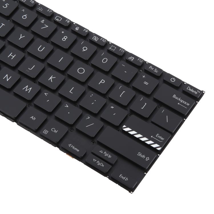 US Version Backlit Laptop Keyboard for Asus VivoBook 14 Pro X1402 M1402 D1402 F1402 X1403Z X1402Z(Black) - Replacement Keyboards by buy2fix | Online Shopping UK | buy2fix