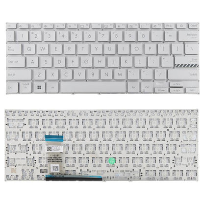 US Version Laptop Keyboard for Asus VivoBook 14 Pro X1402 M1402 D1402 F1402 X1403Z X1402Z(Silver) - Replacement Keyboards by buy2fix | Online Shopping UK | buy2fix