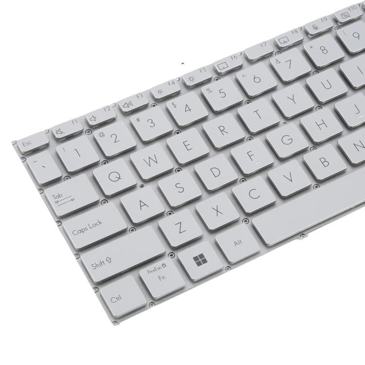 US Version Laptop Keyboard for Asus VivoBook 14 Pro X1402 M1402 D1402 F1402 X1403Z X1402Z(Silver) - Replacement Keyboards by buy2fix | Online Shopping UK | buy2fix