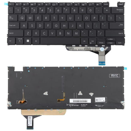 US Version Backlit Laptop Keyboard for Asus Zenbook 14 OLED UX3402 UX3402Z UX3402ZA UX3402VA UM5302T UM3402 NSK-UA74LN(Black) - Replacement Keyboards by buy2fix | Online Shopping UK | buy2fix