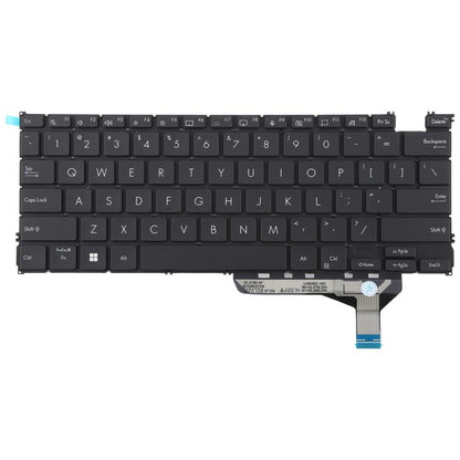 US Version Backlit Laptop Keyboard for Asus Zenbook 14 OLED UX3402 UX3402Z UX3402ZA UX3402VA UM5302T UM3402 NSK-UA74LN(Black) - Replacement Keyboards by buy2fix | Online Shopping UK | buy2fix