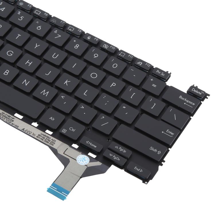 US Version Backlit Laptop Keyboard for Asus Zenbook 14 OLED UX3402 UX3402Z UX3402ZA UX3402VA UM5302T UM3402 NSK-UA74LN(Black) - Replacement Keyboards by buy2fix | Online Shopping UK | buy2fix