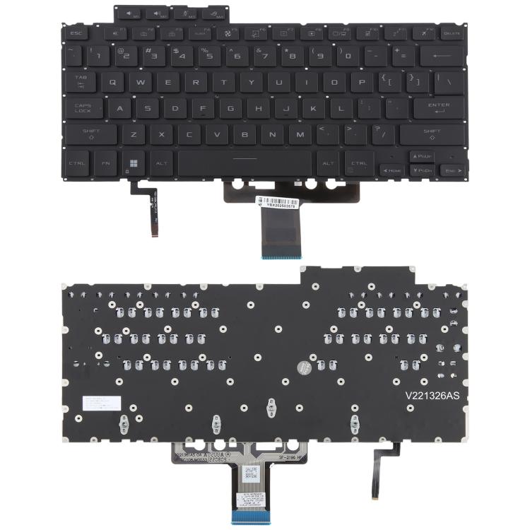 US Version Backlit Laptop Keyboard for Asus ROG Flow X13 GV302 2023 GV302XV GV302XU(Black) - Replacement Keyboards by buy2fix | Online Shopping UK | buy2fix