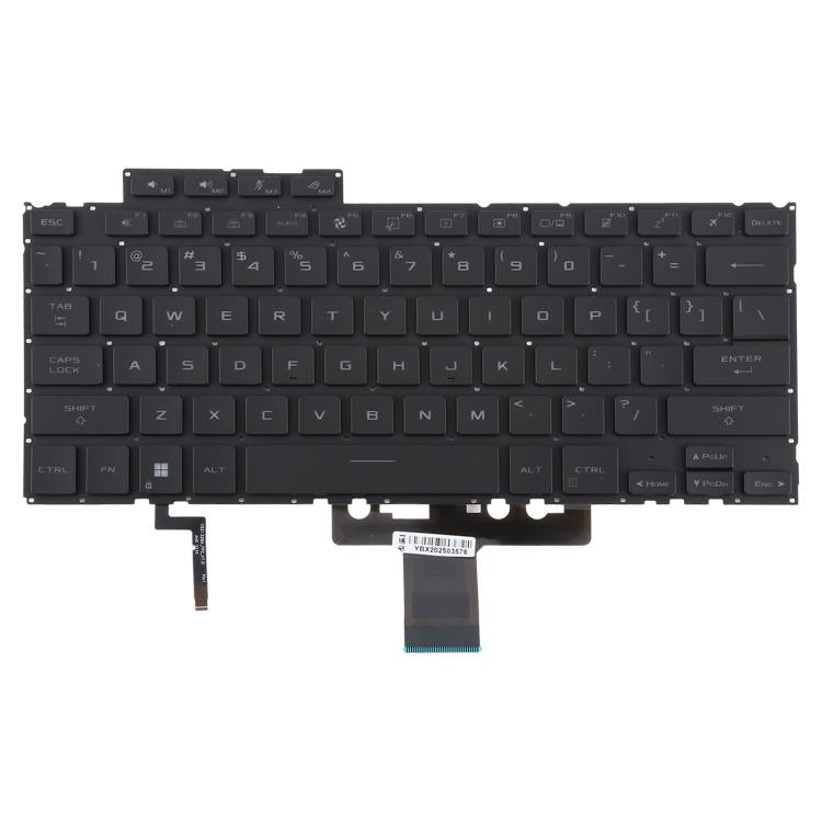 US Version Backlit Laptop Keyboard for Asus ROG Flow X13 GV302 2023 GV302XV GV302XU(Black) - Replacement Keyboards by buy2fix | Online Shopping UK | buy2fix