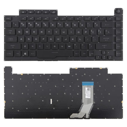 US Version RGB Backlit Laptop Keyboard for Asus ROG Strix Scar G512 G512LV G512LW G512LI(Black) - Replacement Keyboards by buy2fix | Online Shopping UK | buy2fix