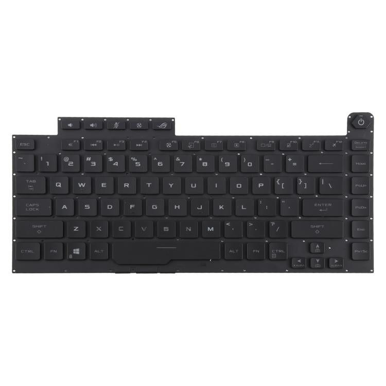 US Version RGB Backlit Laptop Keyboard for Asus ROG Strix Scar G512 G512LV G512LW G512LI(Black) - Replacement Keyboards by buy2fix | Online Shopping UK | buy2fix