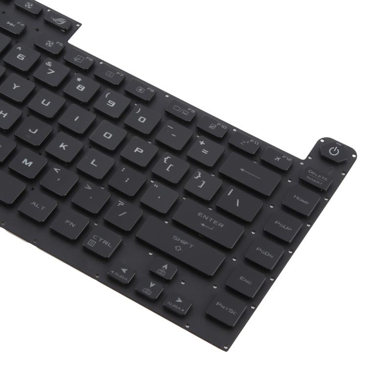 US Version RGB Backlit Laptop Keyboard for Asus ROG Strix Scar G512 G512LV G512LW G512LI(Black) - Replacement Keyboards by buy2fix | Online Shopping UK | buy2fix