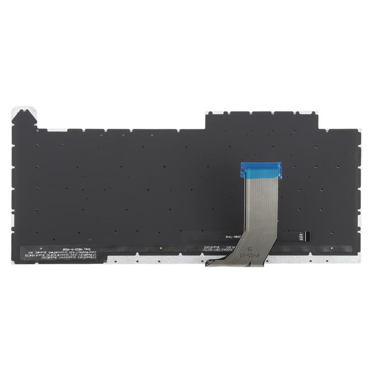 US Version Colorful 16 Pin Backlit Laptop Keyboard for Asus ROG Strix Scar G512 G512LV G512LW G512LI(Transparent keycaps) - Replacement Keyboards by buy2fix | Online Shopping UK | buy2fix