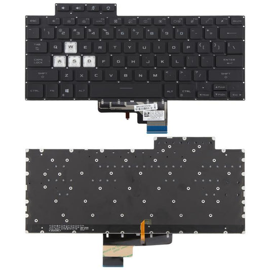 US Version Backlit Laptop Keyboard for Asus TUF Air Air FX516 FX516P FX516PR FX516PM FA516(Black) - Replacement Keyboards by buy2fix | Online Shopping UK | buy2fix