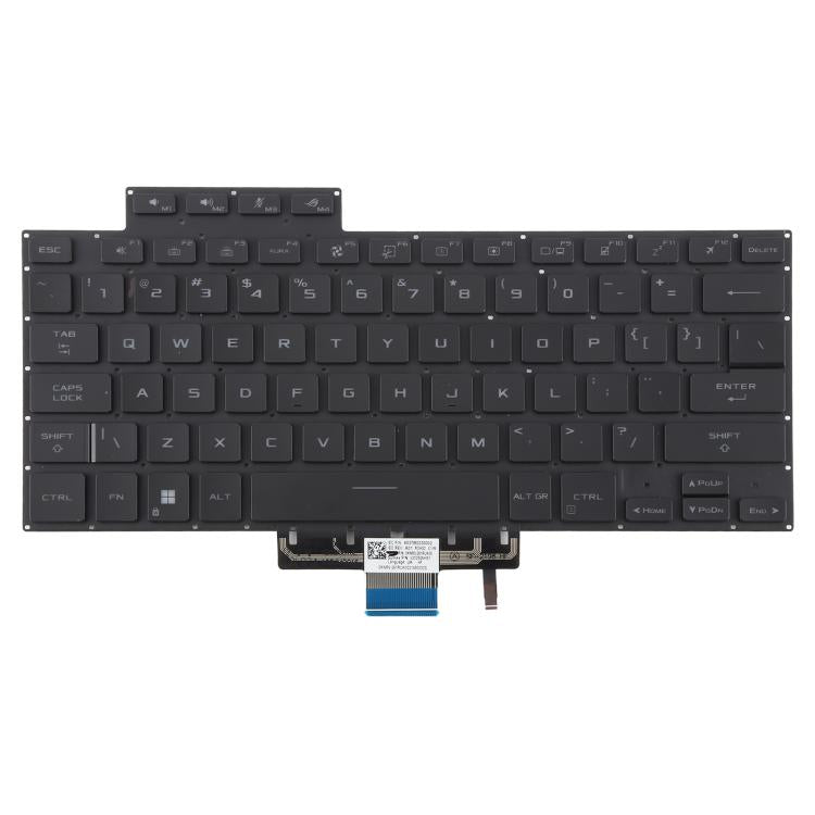 US Version Backlit Laptop Keyboard for Asus Zephyrus ROG 16 G16 GA503 15 GU603 GU603H(Black) - Replacement Keyboards by buy2fix | Online Shopping UK | buy2fix
