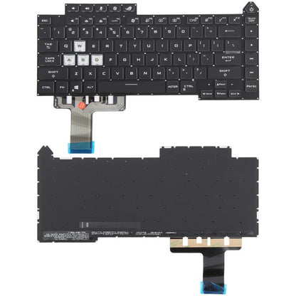 US Version Colorful Backlit Laptop Keyboard for Asus ROG Strix G15 G513 G513Q G513QM G513QY G533(Black) - Replacement Keyboards by buy2fix | Online Shopping UK | buy2fix