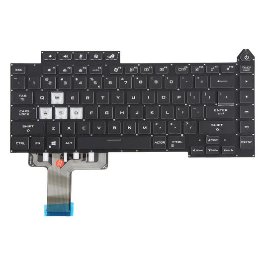 US Version Colorful Backlit Laptop Keyboard for Asus ROG Strix G15 G513 G513Q G513QM G513QY G533(Black) - Replacement Keyboards by buy2fix | Online Shopping UK | buy2fix