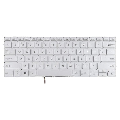 US Version Backlit Laptop Keyboard for Asus UX431 X431 V431 K431 S431 X431FAC UX431U UX431F U4500F(Silver) - Replacement Keyboards by buy2fix | Online Shopping UK | buy2fix