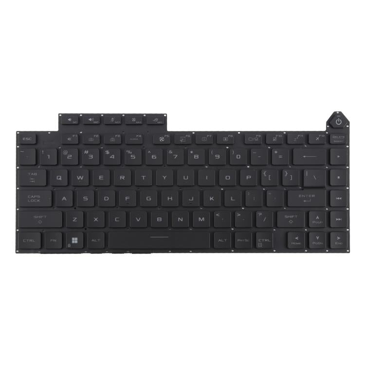 US Version RGB Backlit Laptop Keyboard for Asus ROG Strix G16 G614 G614JU G634 G634JY 2023(Black) - Replacement Keyboards by buy2fix | Online Shopping UK | buy2fix