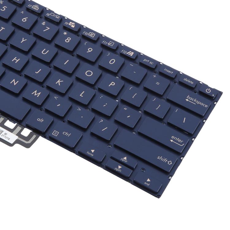 US Version Backlit Laptop Keyboard for Asus ZenBook 14 UX434 UX434F UX434FA UX434FL UX434FLC(Blue) - Replacement Keyboards by buy2fix | Online Shopping UK | buy2fix