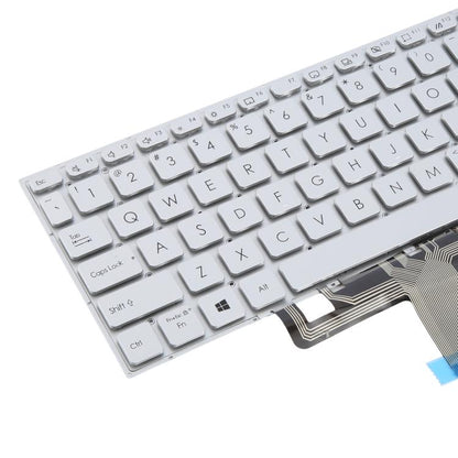 US Version Laptop Keyboard for Asus VivoBook X521 V5100E X521FL S5600F S533F 2020(Silver) - Replacement Keyboards by buy2fix | Online Shopping UK | buy2fix