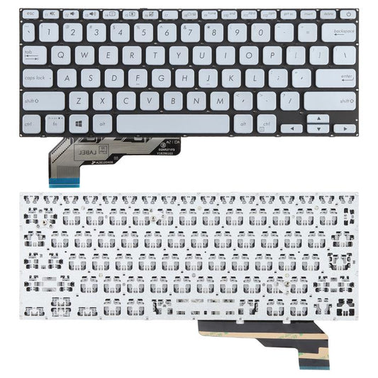 US Version Laptop Keyboard for Asus Adol14 ADOL14FA S403F A403F X403F ADOL13u(Silver) - Replacement Keyboards by buy2fix | Online Shopping UK | buy2fix