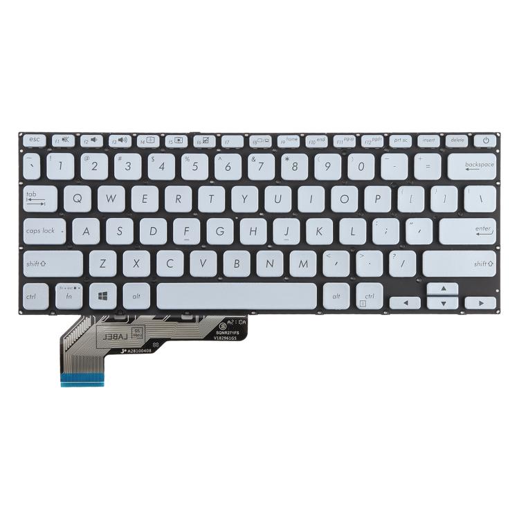 US Version Laptop Keyboard for Asus Adol14 ADOL14FA S403F A403F X403F ADOL13u(Silver) - Replacement Keyboards by buy2fix | Online Shopping UK | buy2fix