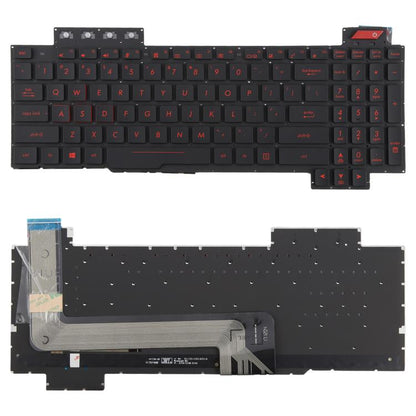 US Version Backlit Laptop Keyboard for Asus FX63 FX63V FX503VM FX503VD ZX63VE FZ63V GL503VS(Red) - Replacement Keyboards by buy2fix | Online Shopping UK | buy2fix