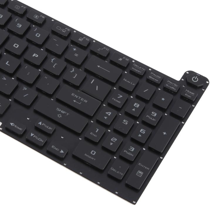 US Version RGB Backlit Laptop Keyboard for Asus ROG Stirx G17 G713 G713Q G713QE G713QY G713QR G713RX G713RS G713RC G713IR G713IH(Black) - Replacement Keyboards by buy2fix | Online Shopping UK | buy2fix