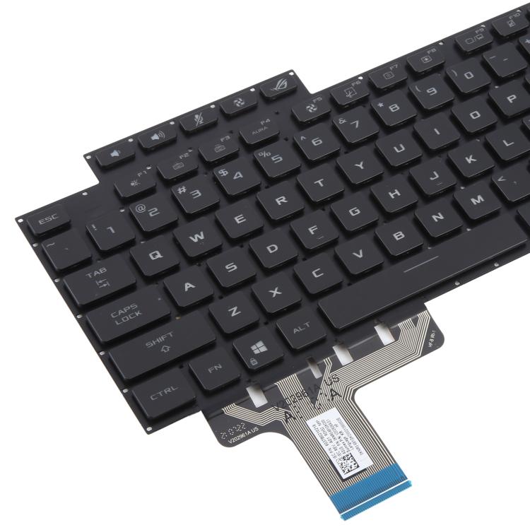 US Version RGB Backlit Laptop Keyboard for Asus ROG Stirx G17 G713 G713Q G713QE G713QY G713QR G713RX G713RS G713RC G713IR G713IH(Black) - Replacement Keyboards by buy2fix | Online Shopping UK | buy2fix