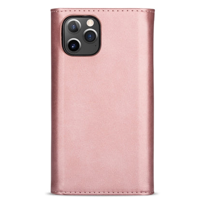 For iPhone 11 Pro Skin Feel Zipper Horizontal Flip Leather Case with Holder & Card Slots & Photo Frame & Lanyard & Long Rope(Rose Gold) - iPhone 11 Pro Cases by buy2fix | Online Shopping UK | buy2fix