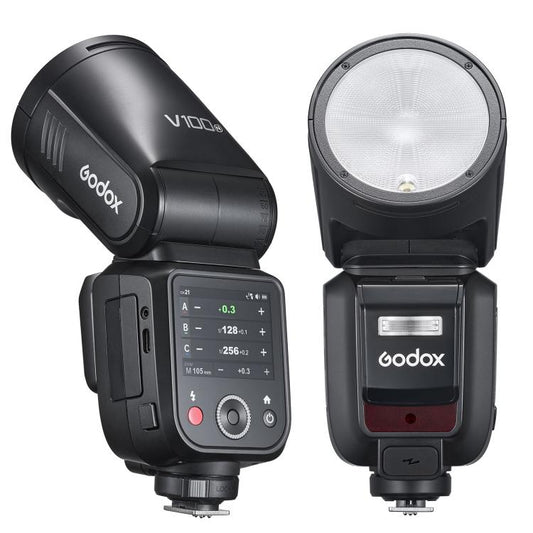 Godox V100 Round Head TTL Flash Speedlite For Nikon(EU Plug) - Shoe Mount Flashes by Godox | Online Shopping UK | buy2fix