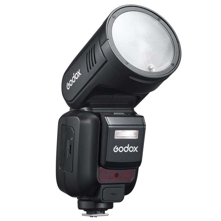 Godox V100 Round Head TTL Flash Speedlite For Nikon(EU Plug) - Shoe Mount Flashes by Godox | Online Shopping UK | buy2fix